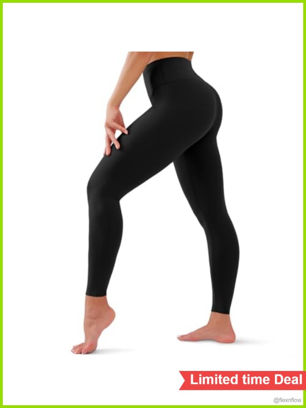 High Waisted Tummy Control Full Length Leggings Yoga Running